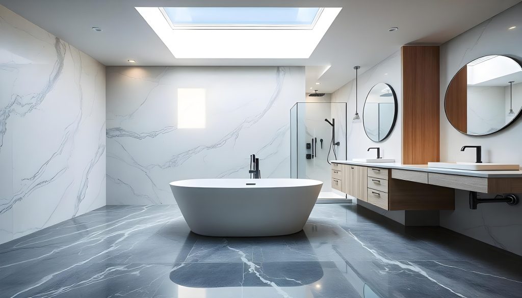 Płytki do aranżacji małej łazienki