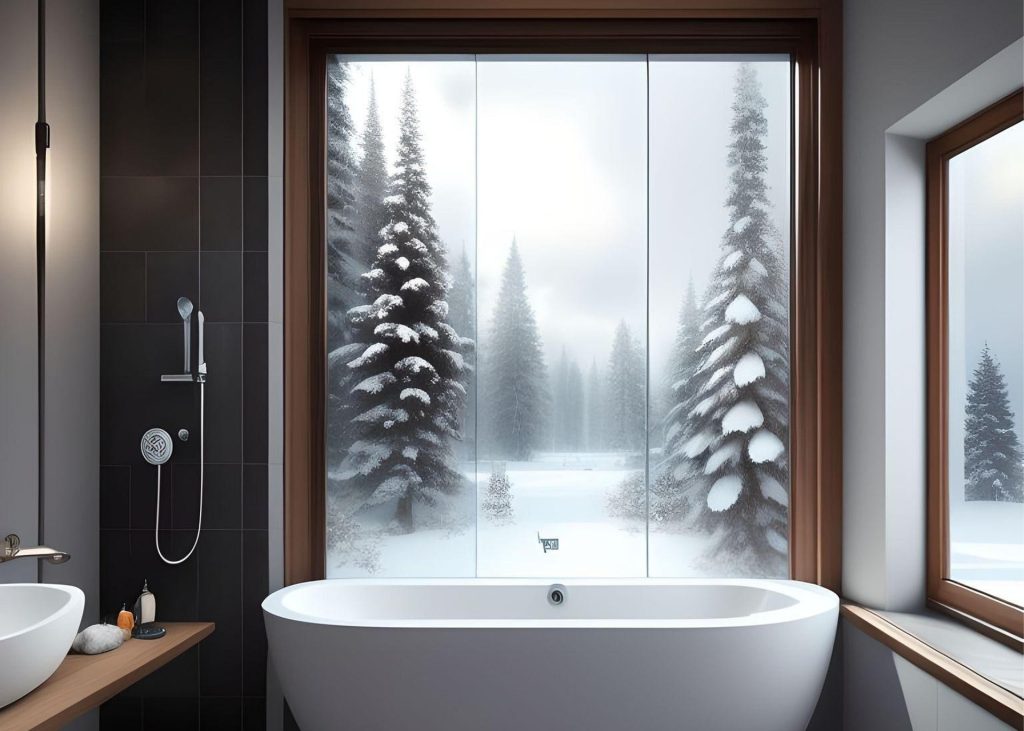 Mała łazienka z wanną