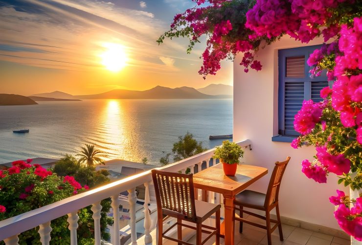 Nowoczesna weranda z tyłu domu: Taras, altana i zadaszenia