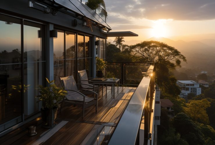 Taras i weranda: Nowoczesny ogród, zadaszenia, przytulna aranżacja