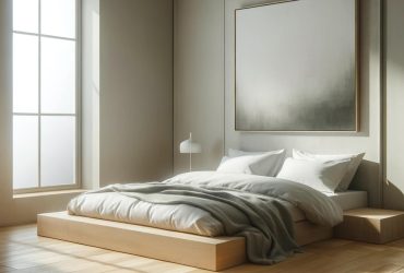 Sypialnia z drewnem: Inspiracje i aranżacje na ścianie